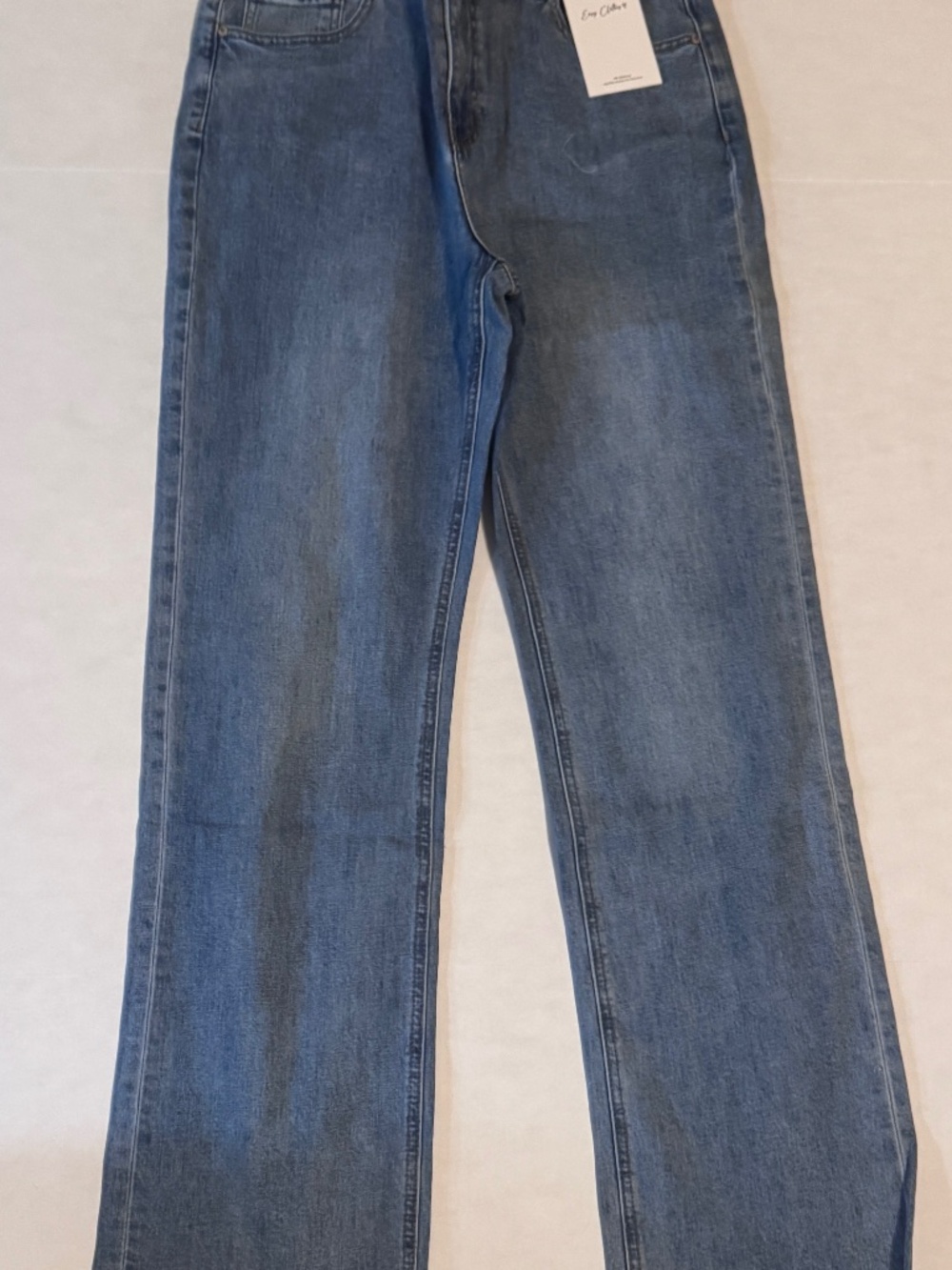 Easy Clothes High Waisted Straight US 32 EUR 42XL UK14 Denim Jean Pants